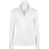 RJ Classics Women's Maddie 37.5 Show Shirt - White/Autumn Logos -Equestrian Equipment 691226 800 800