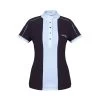 Fair Play Women's Claire Short Sleeve Competition Shirt - Black/White 1 Fair Play Women's Claire Short Sleeve Competition Shirt - Black/White -Equestrian Equipment 692828 800 800