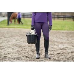 Kerrits Kids' Fleece Lite II Knee Patch Tights - Huckleberry -Equestrian Equipment 694364 800 800