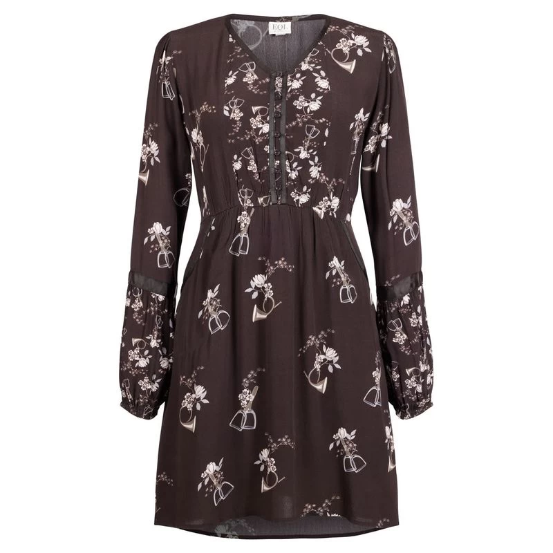 EQL Women's Gwenyth Ecovero Tunic Dress - Java Hunt Field Floral 3 EQL Women's Gwenyth Ecovero Tunic Dress - Java Hunt Field Floral