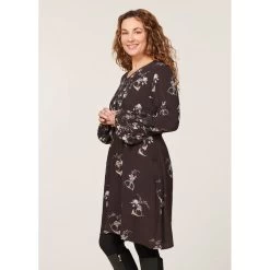 EQL Women's Gwenyth Ecovero Tunic Dress - Java Hunt Field Floral 11 EQL Women's Gwenyth Ecovero Tunic Dress - Java Hunt Field Floral -Equestrian Equipment 694574 800 800