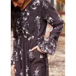 EQL Women's Gwenyth Ecovero Tunic Dress - Java Hunt Field Floral 14 EQL Women's Gwenyth Ecovero Tunic Dress - Java Hunt Field Floral -Equestrian Equipment 694577 800 800