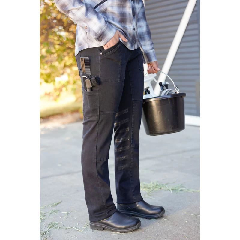 Kerrits Women's Pocketful Stretch Utility Pants - Black 5 Kerrits Women's Pocketful Stretch Utility Pants - Black - Image 3