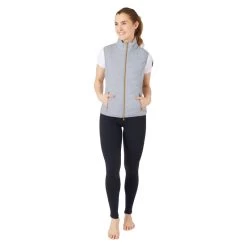 Horze Women's Shannon Light Padded Vest - Grey Dawn 9 Horze Women's Shannon Light Padded Vest - Grey Dawn -Equestrian Equipment 695555 800 800