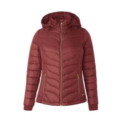 Horze Women's Shannon Light Padded Jacket - Smoked Paprika