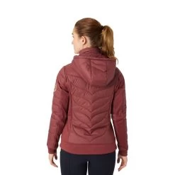 Horze Women's Shannon Light Padded Jacket - Smoked Paprika -Equestrian Equipment 695621 800 800
