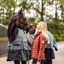 Horze Women's Shannon Light Padded Jacket - Smoked Paprika -Equestrian Equipment 695625 800 800