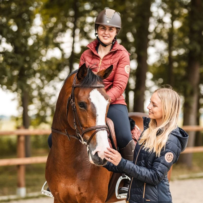 Horze Women's Mira Full Seat Breeches - Smoked Paprika 5 Horze Women's Mira Full Seat Breeches - Smoked Paprika - Image 3