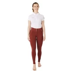 Horze Women's Mira Full Seat Breeches - Smoked Paprika 9 Horze Women's Mira Full Seat Breeches - Smoked Paprika -Equestrian Equipment 696709 800 800