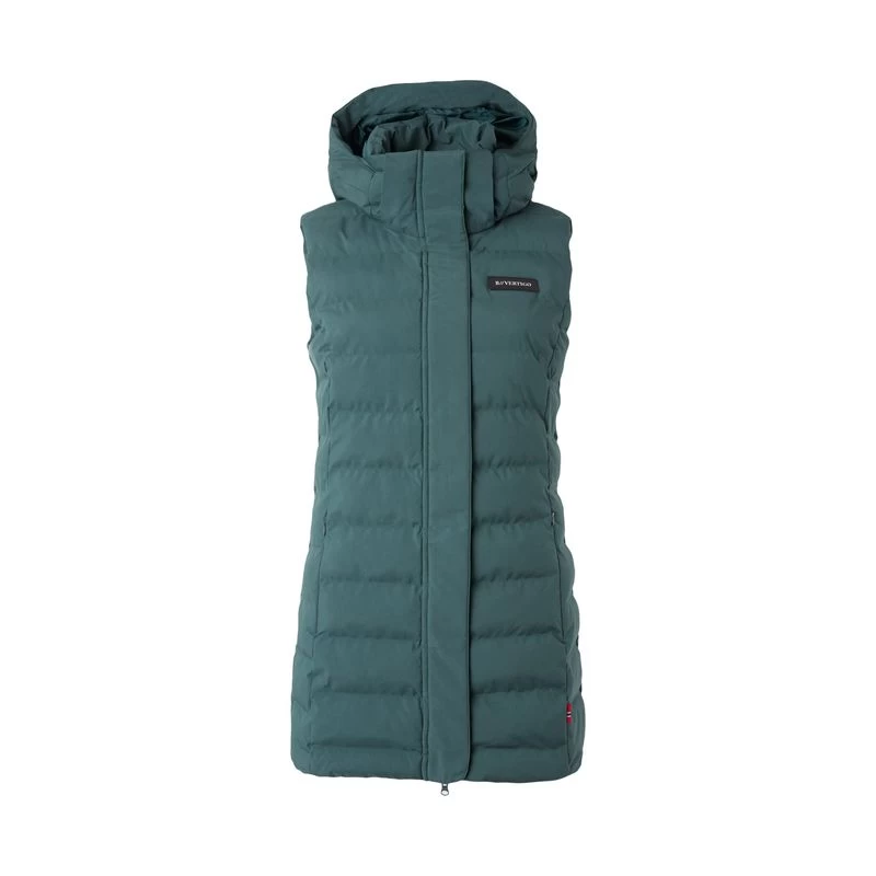 B Vertigo Women's Celeste Waterproof Vest - Jungle Green 3 B Vertigo Women's Celeste Waterproof Vest - Jungle Green