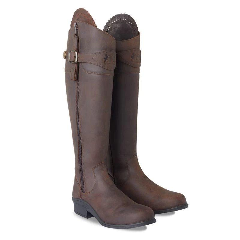 B Vertigo Women's Ashley Waterproof Tall Riding Boots - Brown 3 B Vertigo Women's Ashley Waterproof Tall Riding Boots - Brown