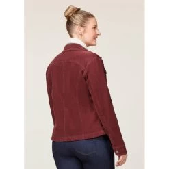 EQL Women's In Motion Corduroy Jacket - Mahogany -Equestrian Equipment 698346 800 800