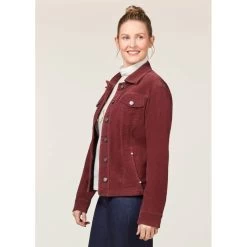 EQL Women's In Motion Corduroy Jacket - Mahogany -Equestrian Equipment 698347 800 800