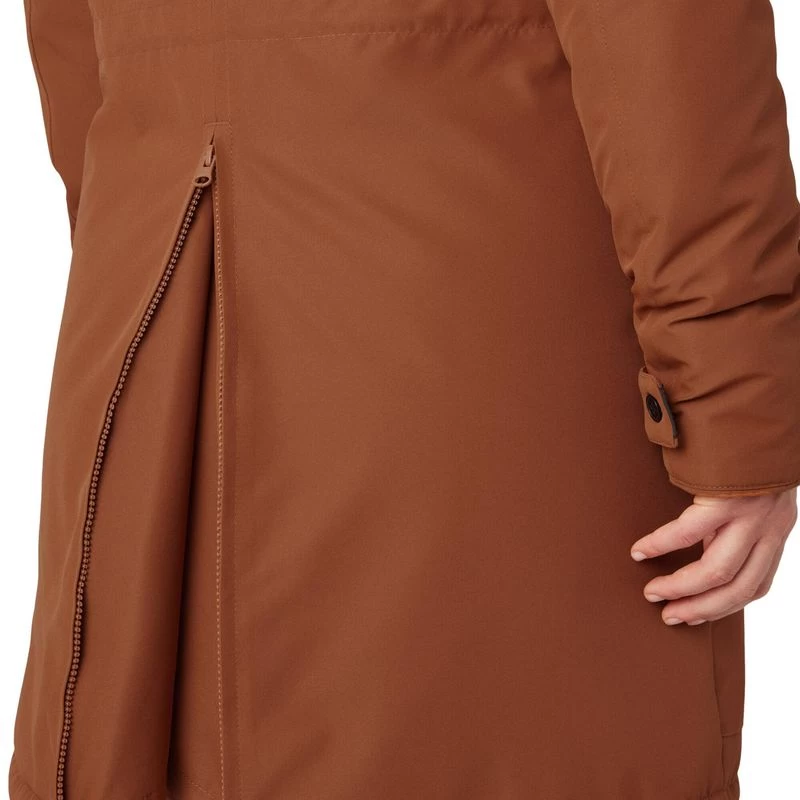 B Vertigo Women's Gwen Parka Riding Jacket - Leather Brown 4 B Vertigo Women's Gwen Parka Riding Jacket - Leather Brown - Image 2