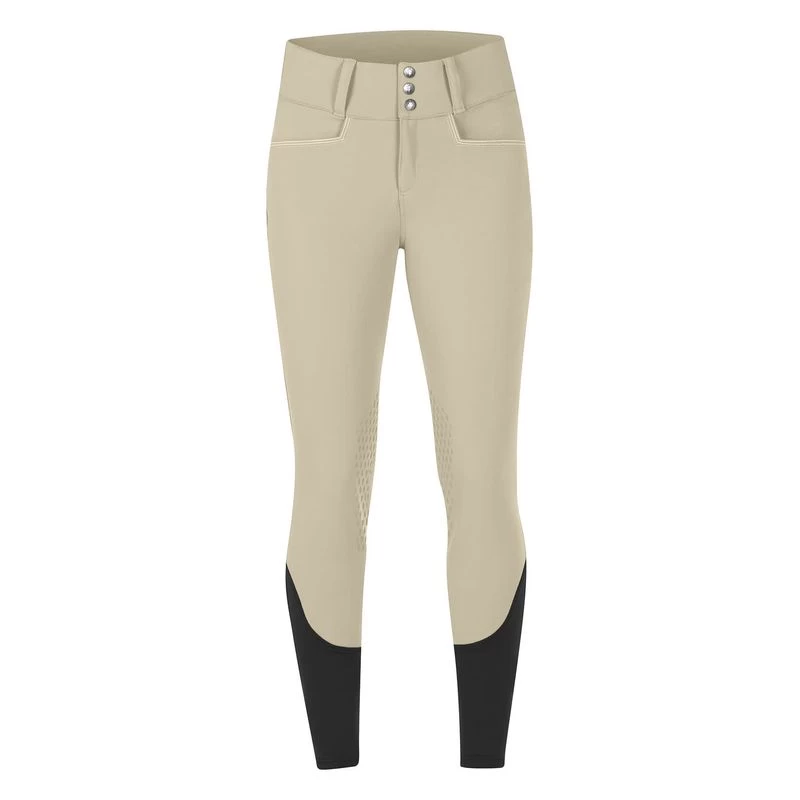 Kerrits Women's Arena K-Pro Knee Patch Breeches - Tan 3 Kerrits Women's Arena K-Pro Knee Patch Breeches - Tan