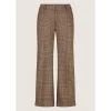 EQL Women's Chelsea Houndstooth Plaid Wide Leg Pants - Camel/Black -Equestrian Equipment 700262 800 800