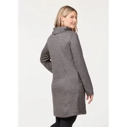 EQL Women's Textured Cowl Neck Dress - Peppercorn 10 EQL Women's Textured Cowl Neck Dress - Peppercorn -Equestrian Equipment 700320 800 800