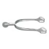 Herm Sprenger Ultra Fit 40mm Round End Large Smooth Rowel Spurs - Stainless Steel -Equestrian Equipment 702154 800 800