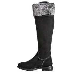 Tredstep Women's Shannon Fur H2O Country Boot - Black 10 Tredstep Women's Shannon Fur H2O Country Boot - Black -Equestrian Equipment 704767 800 800