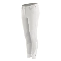 Tredstep Women's Nero II Knee Patch Breeches - White