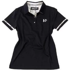 Horseware Women's Linda Short Sleeve Polo - Black