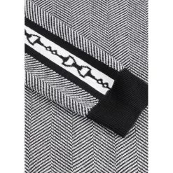 EQL Women's Snaffle Stripe Sweater - Black/White Herringbone -Equestrian Equipment 711475 800 800