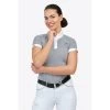 Cavalliera Women's Universe Short Sleeve Show Shirt - White/Black Microstripe 2 Cavalliera Women's Universe Short Sleeve Show Shirt - White/Black Microstripe -Equestrian Equipment 712587 800 800